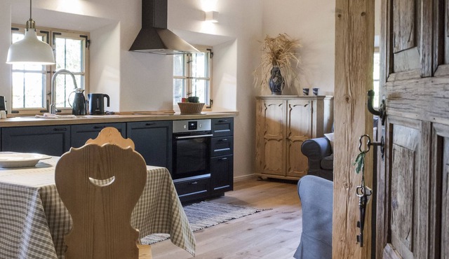Exclusive and spacious vacation with a panoramic mountain view in Wackersberg