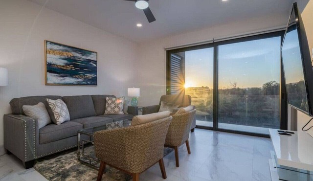 Find peace in this 2 BD condo