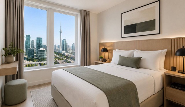 Harbourfront Studio by Lake Ontario in Toronto