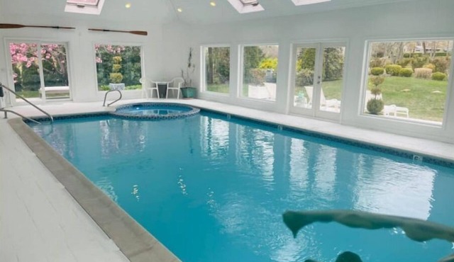 Heated Indoor Pool and Spa - Golf Course View