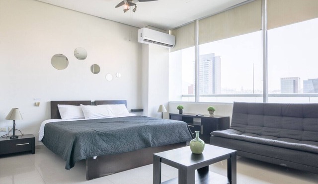 LoftStudio - Comfortable & Excellent Location in Monterrey/Gym & Pool in Monterrey