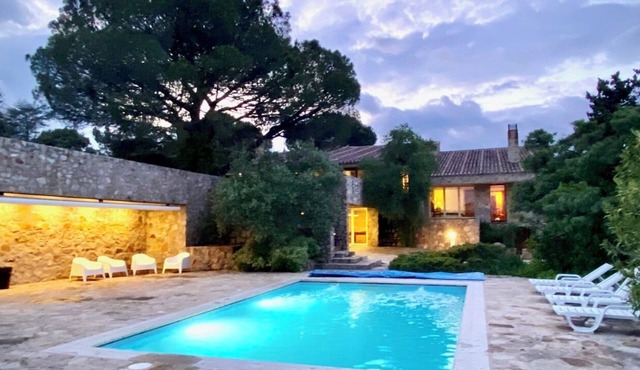 Luxury villa in Paradise with swimming pool and gym overlooking the swamp