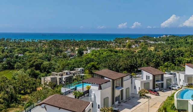 Modern 2BR With Stunning Oceanview- Heart of Las Terrenas