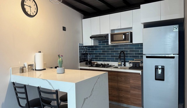 Modern double-height loft new and equipped with its own parking lot in Saltillo