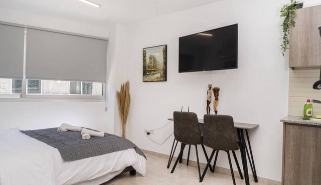 Modern studio in historic center