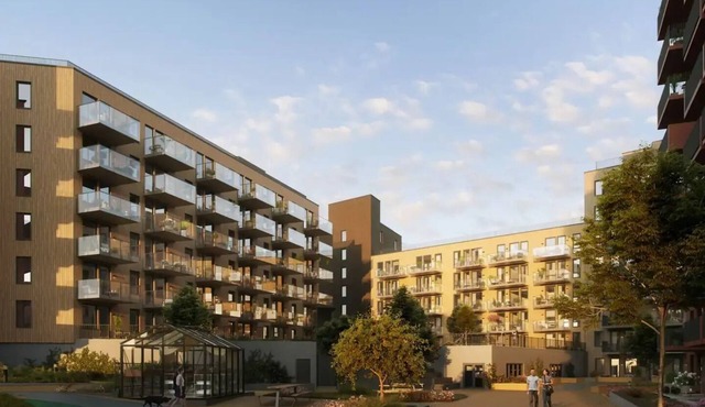 New Modern 2 room Apt, Lorenskog