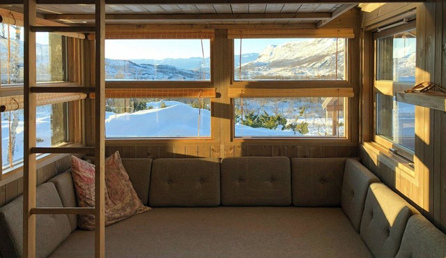 Panorama cabin by Kongeveien near Jotunheimen in Tyinkrysset