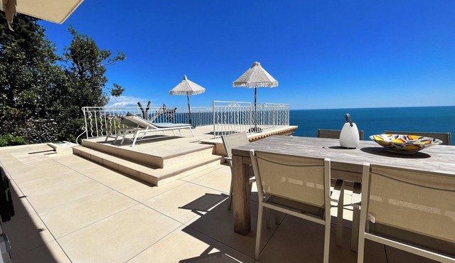 Panoramic sea view in Théoule-sur-Mer