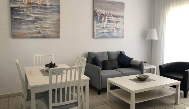 Paphos | Stylish 1BR Apt With Pool | Near shops