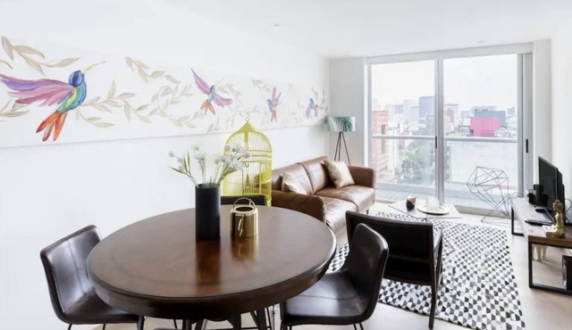 Polanco premium with an incredible view of the city. Gym - pool - garage.