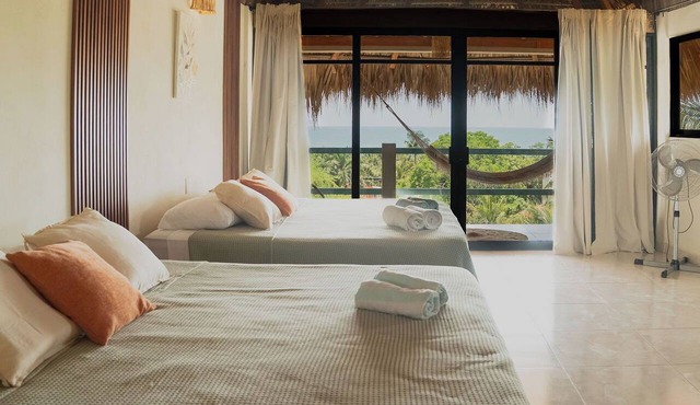 Private Studio Palapa Mango- Pool- Ocean View - La Punta