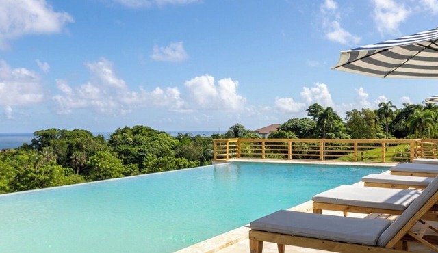 Private Villa/Infinity Pool/26 guests/14 King Size Beds/8 bedrooms/8.5 baths in Cabrera