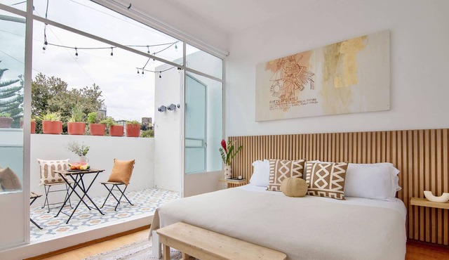 Roma Nte Villa: 2 Patios, Near Insurgentes