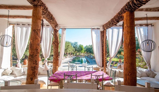 SA FONDA Ecolodge - Swimming pool - Between Marrakech and the Agafay Desert
