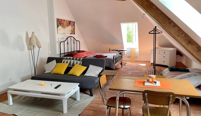 Studio Apartment 'Hyper-Centre Villa Isabelle' with Mountain View and Wi-Fi in Allevard