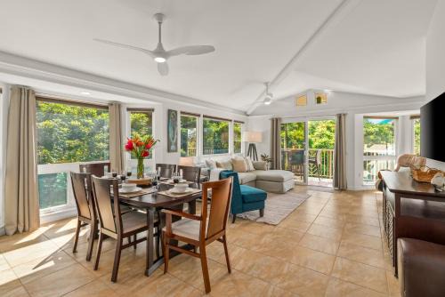 Stunning 3br 3ba Corner Unit Villa of Kamalii, AC, Pool, Hot Tub Unit 23 in Princeville