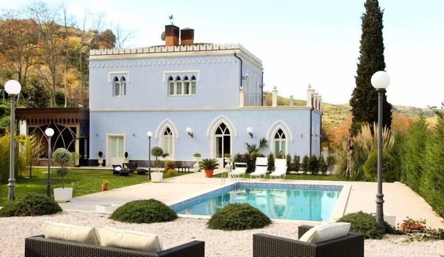 Superb villa with private pool near Taormina, Sicily in francavilla di sicilia