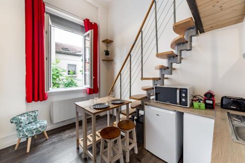 The charming studio in Croix-Rousse AIL in Lyon
