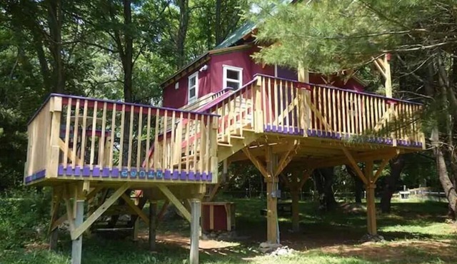 The Tree House at Underhill Hollow in Thompson