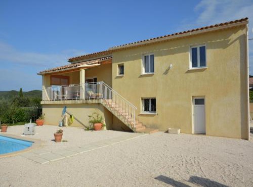 Tranquil Villa with Pool View in Cornillon
