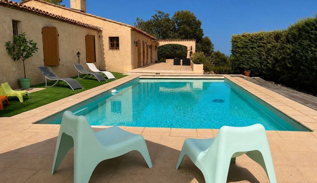 Villa 8 pers private pool - 20 min from Cannes