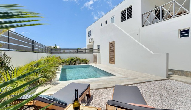 Villa Kiwi Private Magnesium Pool, Grill, Dive Rinse Tank, Garden, 3min To Beach