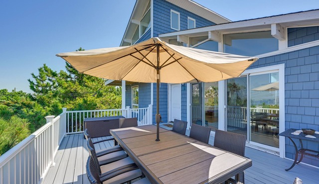 Westhampton Beach Home w/Deck + Ocean Views! in Westhampton Beach