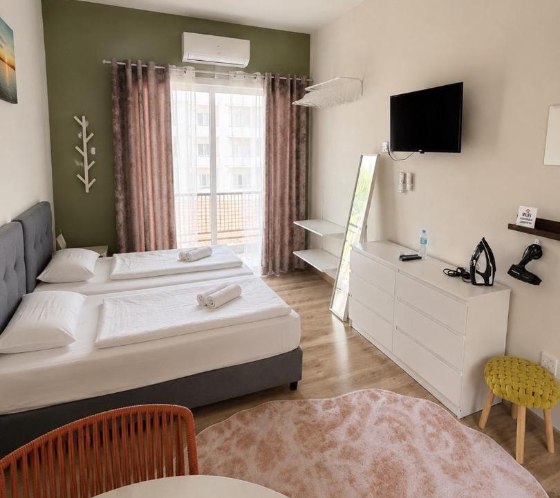 Historical Center Apartment | Smart Deluxe Studio N9 private Kitchenette Balcony Beach 250m Marina Port 900m