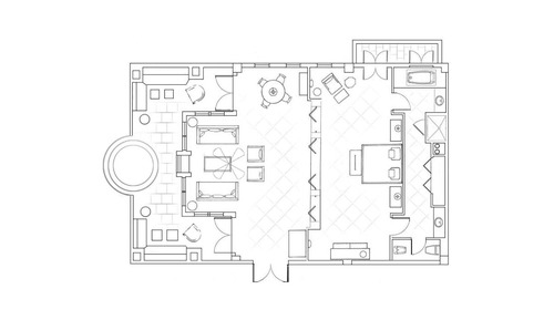 Adonis/Aphrodite Suite with Outdoor Whirlpool
