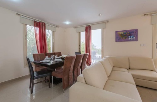 Kissonerga Villa | Villa Felice Large Private Pool Walk to Beach Sea Views A C Wifi Car Not Required - 2776