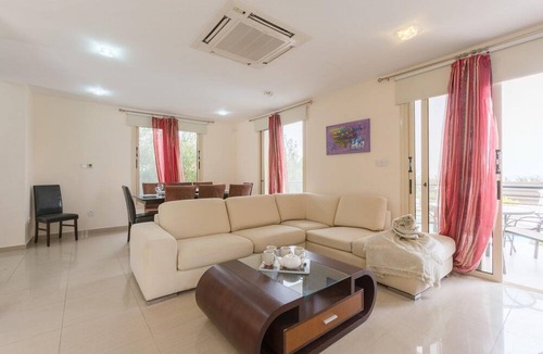 Kissonerga Villa | Villa Felice Large Private Pool Walk to Beach Sea Views A C Wifi Car Not Required - 2776