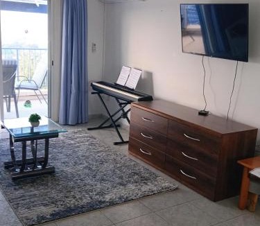 Chlorakas Apartment | Two BR Sea View with Balcony and Pool Paphos