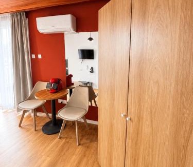 Limassol Apartment | Modern Studio N1 private Kitchenette and Bathroom
