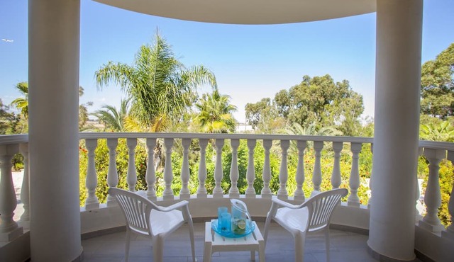 Meneou Beachfront Villa Sunset