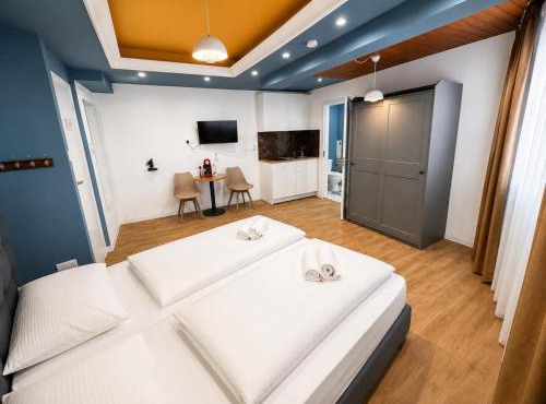 Mini Studio N6 private Bathroom and Kitchenette